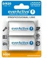 Ładowarki i akumulatory - EverActive 2x akumulatorki R20/D Ni-MH 10000 mAh ready to use - miniaturka - grafika 1
