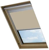 Rolety - Bloc Skylight Blind Bloc Skylight roleta 104 lub do okien dachowych Velux BlockOut, białe 104 - miniaturka - grafika 1