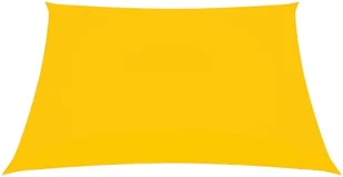 vidaXL Prostokątny żagiel ogrodowy, tkanina Oxford, 2x3,5 m, żółty 135586 - Parasole ogrodowe - miniaturka - grafika 3