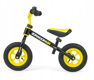 Rowerek Biegowy Dragon Air Black - Rowerki biegowe - miniaturka - grafika 9