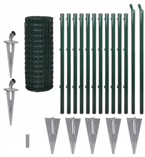 vidaXL Zestaw ogrodzeniowy 25 x 1,0 m - Ogrodzenia - miniaturka - grafika 3