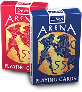 Trefl Karty do gry Arena 55 listków mix - Gry karciane - miniaturka - grafika 2