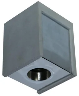 v-tac Oprawa V-TAC GIPS BETON GU10 Natynkowy Kwadrat Szary/Chrom VT-860 - Oprawy, klosze i abażury - miniaturka - grafika 2