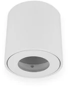 Oprawy, klosze i abażury - LED line OPRAWA TUBA NATYNKOWA WODOODPORNA OKRĄGŁA BIAŁY MAT TUBE IP44 242540 - miniaturka - grafika 1