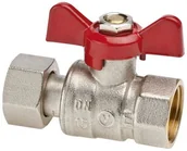 Zawory i kraniki - Valvex Zawór kulowy 1/2" z motylkiem SPIN - miniaturka - grafika 1