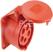 Osprzęt siłowy - PCE Polska Gniazdo tablicowe 16A/5 315-6 G16/5T - miniaturka - grafika 1