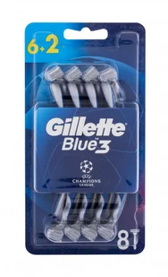 Gillette Blue3 Comfort Champions League maszynka do golenia 8 szt dla mężczyzn 8szt - Maszynki do golenia i wkłady - miniaturka - grafika 3