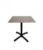 Stoły - Resol Stół Drop 80x80 Black-Ash Oak 4629 - miniaturka - grafika 1