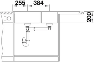 Blanco NAYA 8 S Biały - Zlewozmywaki - miniaturka - grafika 5