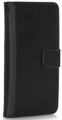 Etui i futerały do telefonów - NoName Etui Book Uniwersalne 4,3" - 4,8" czarny /black - miniaturka - grafika 1