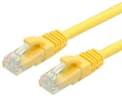 Kable miedziane - Value UTP Cable KAT6, LSOH, żółty 0,5m 21.99.1022 - miniaturka - grafika 1
