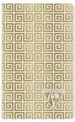 Notesy i bloczki - Clairefontaine 193086C notatnik Neo Deco wiosna letnia kolekcja, ze wiązaniem nici, 7,5 x 12 cm, 24 arkusze, w linie, 90 g, papier w kolorze kości słoniowej, 1 sztuka, motywy sortowane 193086C - miniaturka - grafika 1