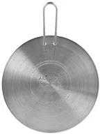 Pojemniki na przyprawy - INOXPRAN Blat inoxpran do kuchenek indukcyjnych, ze stali nierdzewnej, szary, 21 x 21 x 1 cm 8009753100274 - miniaturka - grafika 1