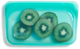 Stasher Wielofunkcyjna saszetka Stasher Snack Bag - aqua STMK02 - Akcesoria turystyczne - miniaturka - grafika 2