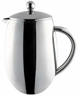 Dzbanki i imbryki - Cafe Ole Café OLE 8 cup podwójne ścianki wybrzuszony Cafetiere ekspres do kawy, lustro, 1 litr - miniaturka - grafika 1