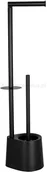 Stojaki i wieszaki na papier toaletowy - AWD Interior AWD Interior uchwyt na papier toaletowy czarny AWD02071616 AWD02071616 - miniaturka - grafika 1