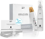 Pozostałe urządzenia kosmetyczne - Syis Urządz. Dermo Lift&Peel Skin Scrubber Złota Szpatuła + Kosmetyki - miniaturka - grafika 1