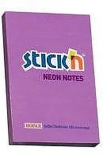 Ateneum Notes samoprzylepny 76x51mm neon fioletowy - Notesy i bloczki - miniaturka - grafika 2