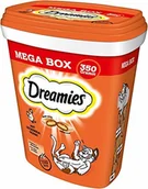 Suplementy i witaminy dla kotów - Dreamies MegaBox przekąski dla kotów z kurczakiem, 2 puszki (2 x 350 g), 700 g - miniaturka - grafika 1