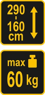 VOREL PODPORA TELESKOPOWA 160 CM 290 CM - Pozostałe wyposażenie warsztatu - miniaturka - grafika 4