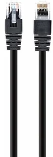 Gembird Patch cord kat.5e osłonka zalewana 3M czarny. PP12-3M/BK - Kable miedziane - miniaturka - grafika 3