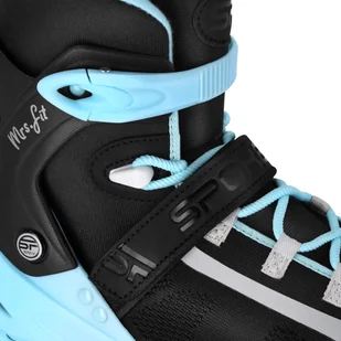 Spokey Rolki MrsFIT rekreacyjne czarne r 38 940762 - Rolki - miniaturka - grafika 4