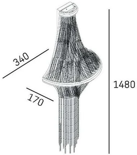EVO Kinkiet LAMPA ścienna EVO W04694CH modernistyczna OPRAWA glamour chrom EVO W04694CH - Lampy ścienne - miniaturka - grafika 2