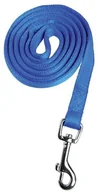 Smycze dla psów - Zolux Cushion smycz taśma 15mm/1,2m - kol. niebieski Dostawa GRATIS od 99 zł + super okazje - miniaturka - grafika 1