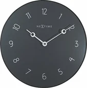 Zegary - Nextime Zegar ścienny Carousel szary 8193GS - miniaturka - grafika 1