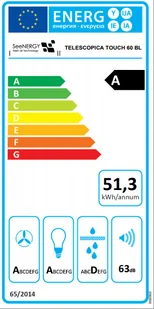 SeeNERGY Telescopica Touch 60 BL - Okapy kuchenne - miniaturka - grafika 7