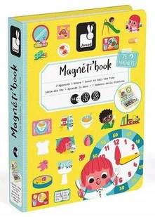 Janod Magnetyczna układanka Uczę się zegarka - Układanki dla dzieci - miniaturka - grafika 2