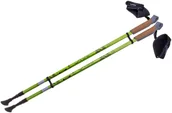 Kije trekkingowe - Vivo Kije Nordic Walking Vivo NW211 green fluo (AntiShock) - miniaturka - grafika 1