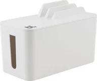 Maskownice do kabli - BlueLounge Organizer na kable ze stojakiem CableBox Mini Station biały BLUCBM-WH-02 - miniaturka - grafika 1