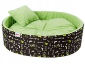 Legowiska dla psów - Diversa Legowisko Funky Dog 2 zielony - miniaturka - grafika 1