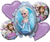 Urodziny dziecka - Amscan Balon foliowy "Frozen - Kraina Lodu", zestaw 2901101 - miniaturka - grafika 1