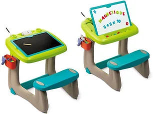 Smoby Stolik z tablicą - Zabawki kreatywne - miniaturka - grafika 3