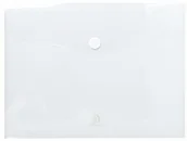 Teczki i skoroszyty - Exacompta Exacompta 56421e woreczek z 5 skoroszytami A4 z zapięciem na rzepy, 24 x 31,5 bezbarwny 56421E - miniaturka - grafika 1