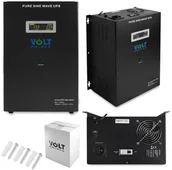 Listwy zasilające - Zasilacz awaryjny power sinus ups 500va + aku 40ah - miniaturka - grafika 1