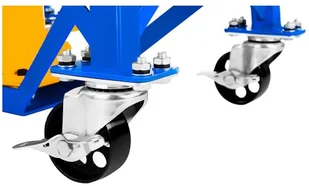456 MSW Motor Technics 45674755 Podnośnik motocyklowy na kołach udźwig 135 kg wymiary platformy 410-350 mm wysokość podnoszenia 350-870 mm) 74755-uniw - Wózki magazynowe - miniaturka - grafika 8