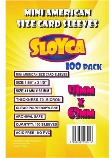 Koszulki Mini American 41x63mm  SLOYCA - Powieści i opowiadania - miniaturka - grafika 2