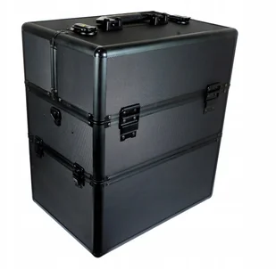 Kuferek Kosmetyczny XXL Lampę Lakiery Frezarkę Mat - Kosmetyczki, organizery i kuferki - miniaturka - grafika 5