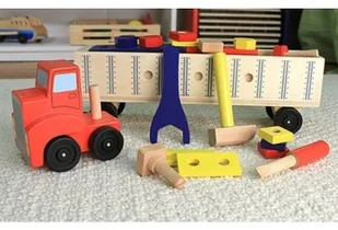 Melissa&Doug Duża Ciężarówka Narzędzia 12758 - Mały majsterkowicz - miniaturka - grafika 5