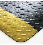 Pozostałe wyposażenie warsztatu - Coba Mata Ergonomiczna Coba Deckplate 0,9 M X 18,3 M Czarny/żółty - miniaturka - grafika 1