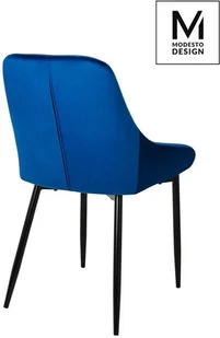 Modesto Krzesło Clover Velvet Czarny - Krzesła - miniaturka - grafika 6