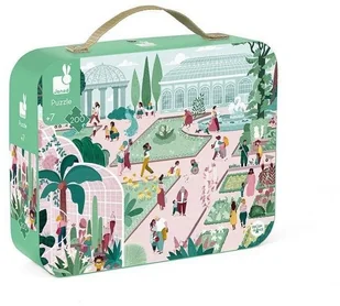 Janod Puzzle w walizce Ogród botaniczny 200 elementów 7+, solution_bc3700217326722 - Puzzle - miniaturka - grafika 4