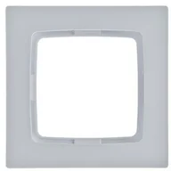 Klawisze i ramki - Ospel Karo biały ramka R-1S/00 R-1S/00 - miniaturka - grafika 1