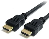 Kable - STARTECH.COM StarTech. com High-Speed-kabel HDMI z kablem Ethernet 1 m (wtyczka/wtyczka)  Ultra HD 4 K HDMI z pozłacanymi końcówkami HDMM1MHS - miniaturka - grafika 1