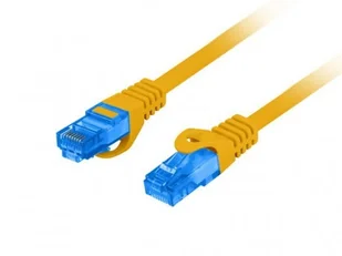 LANBERG PATCHCORD KAT.6A S/FTP LSZH CCA 5M POMARAŃCZOWY FLUKE PASSED PCF6A-10CC-0500-O - Kable miedziane - miniaturka - grafika 2