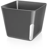 Donice - Tescoma Osłonka na doniczkę SENSE, kwadratowa, szara - miniaturka - grafika 1