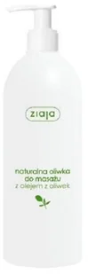 Ziaja Naturalna oliwka do masażu z olejem z oliwek 500ml - Olejki i świece do masażu - miniaturka - grafika 5